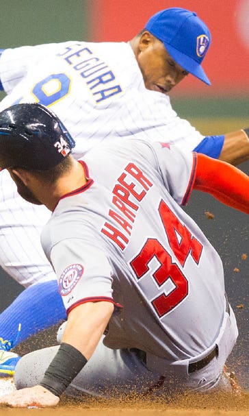 Brewers stroll past Nationals, 8-4